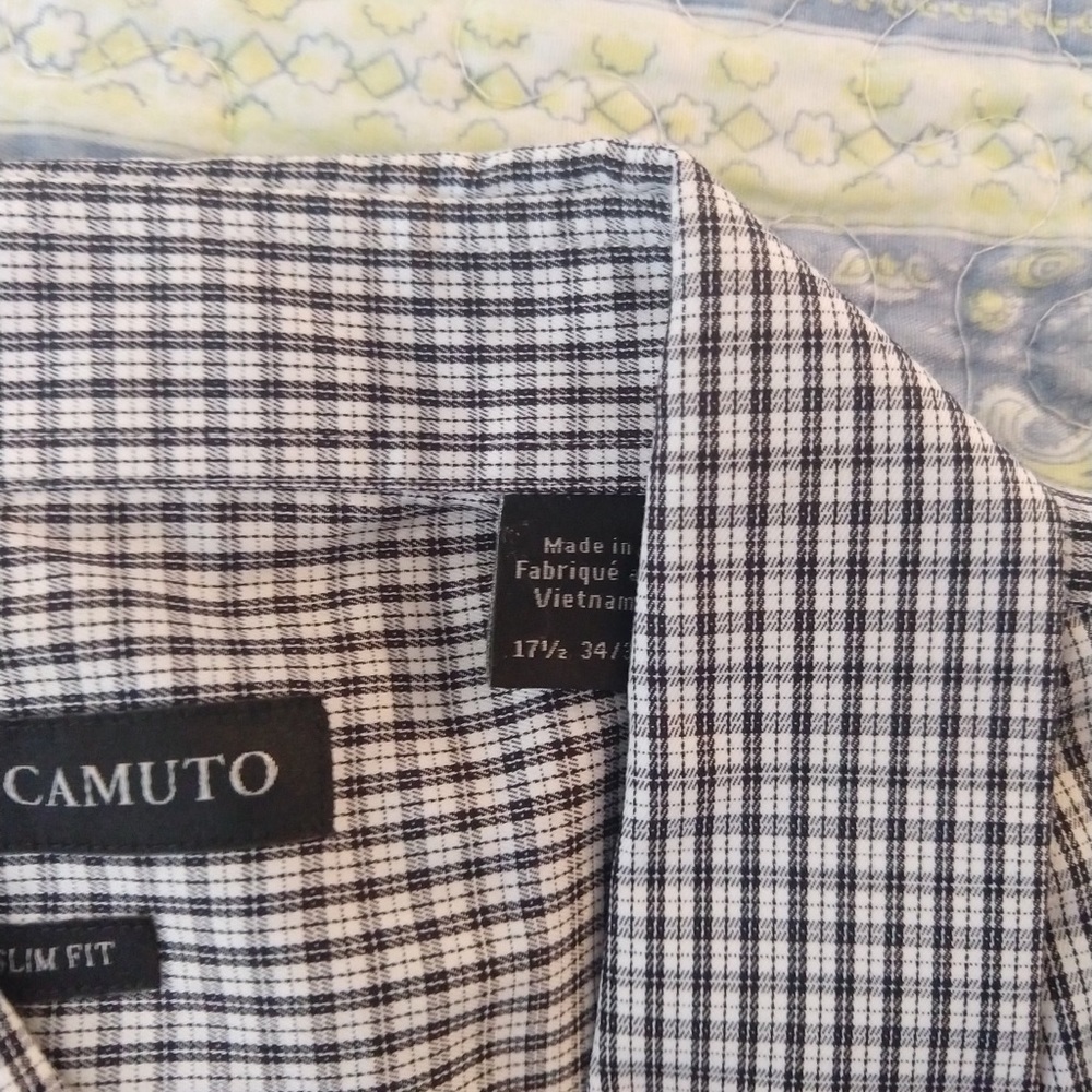 Plaid dress shirt